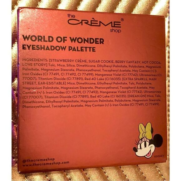 THE CREME SHOP - NWT - Limited Edition Minnie Mouse “World of Wonder” Eyeshadow - Picture 6 of 12